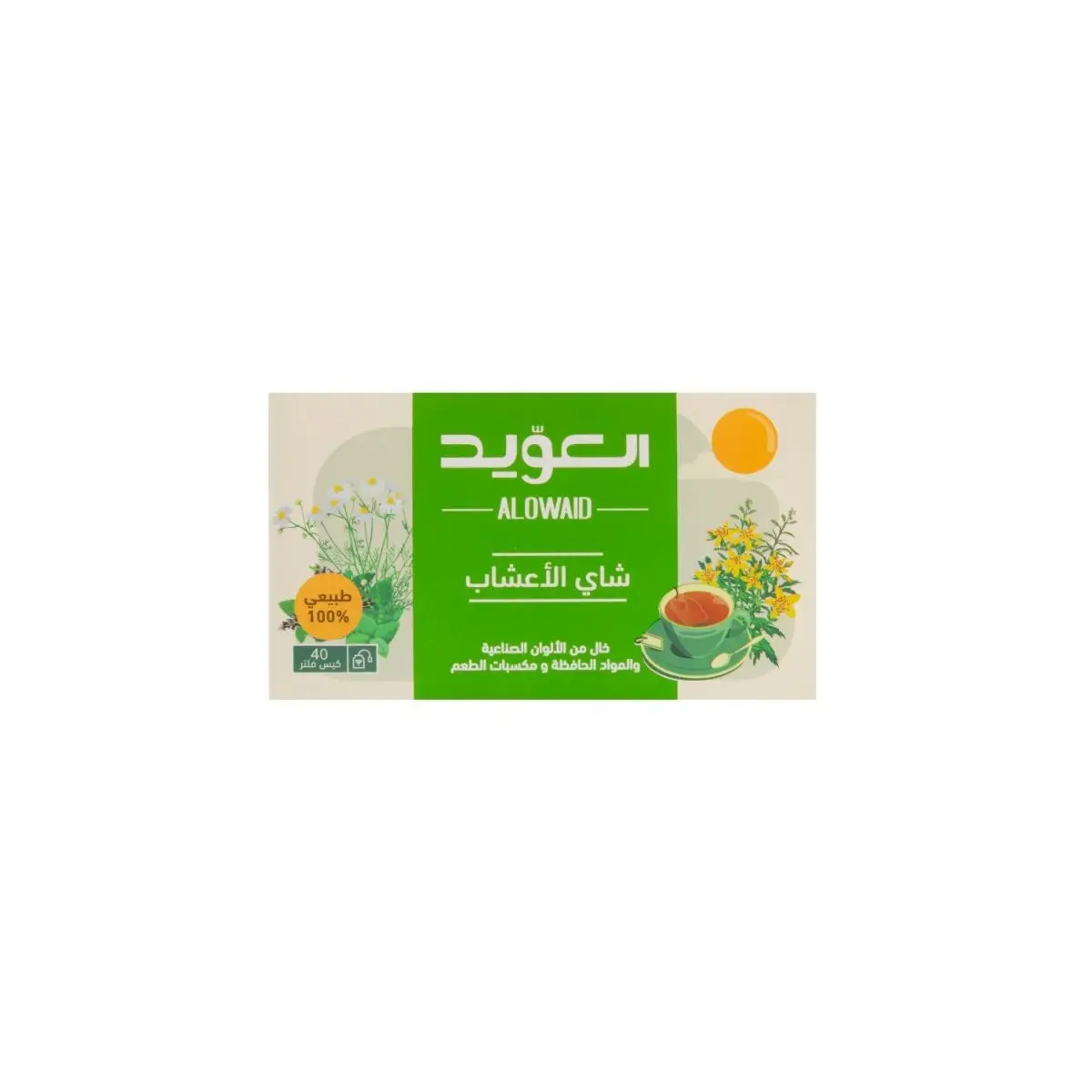 شاي العويد الزهورات